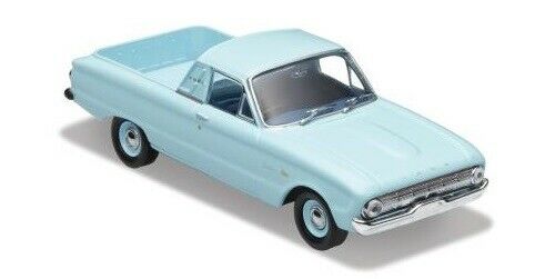 1962 Ford XL Falcon Deluxe UTE - Reef Blue — 1:43 Trax Top Gear TR43B