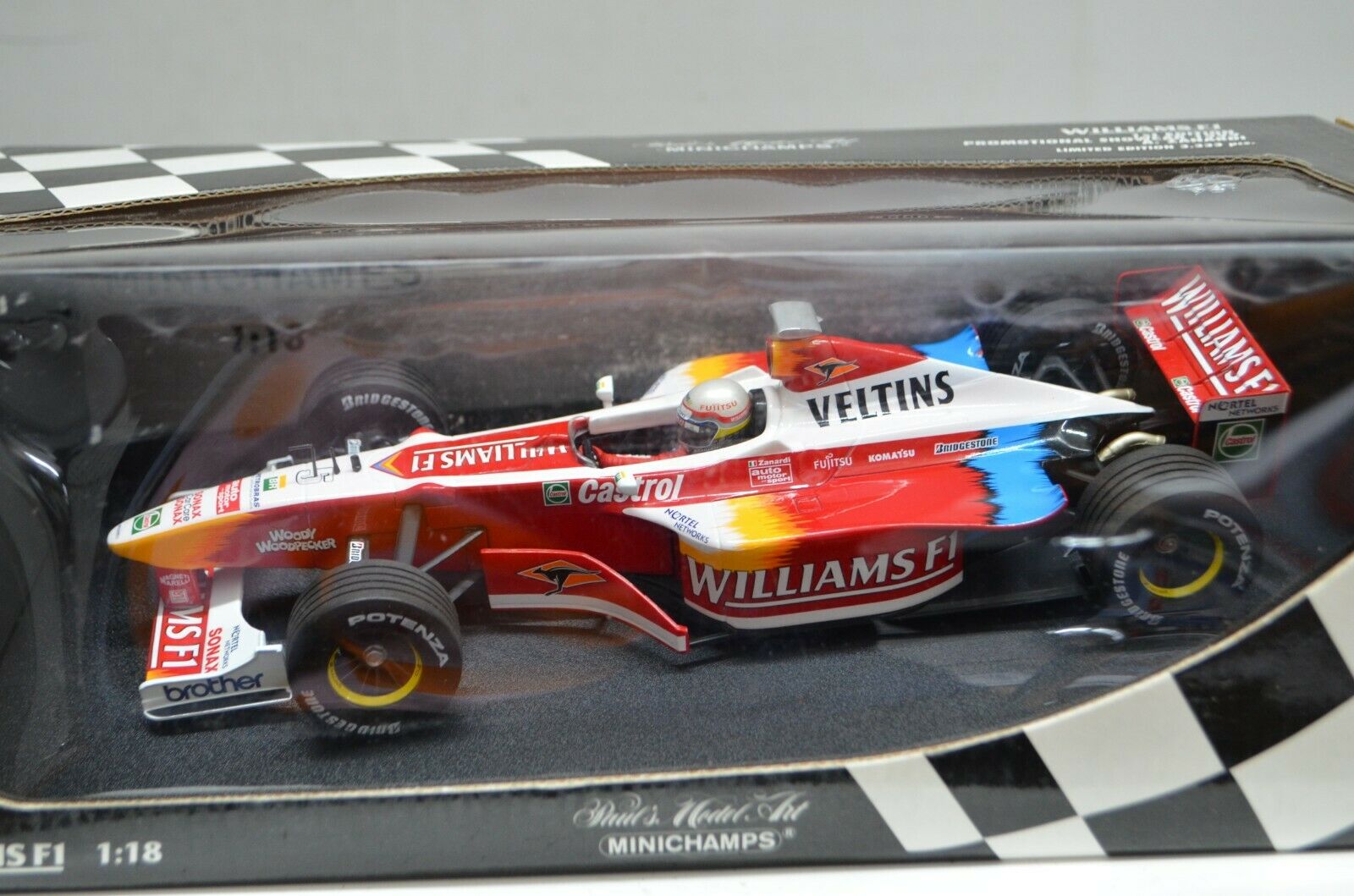 The cast 1/43 model car F1 Renault R.S.20 2020 D. Ricciardo