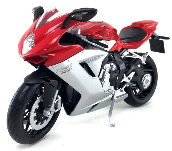 1:10 MV AGUSTA F4 (Red) - Motorcycle Bike Replica Welly #62807W