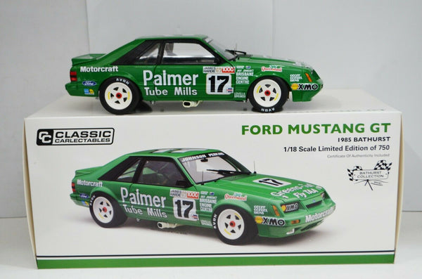 1:18 1985 Bathurst Ford Mustang GT #17 Johnson/Perkins Classic Carlectables