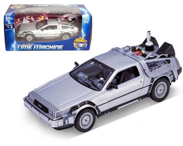 1:24 Back To The Future II Delorean Time Machine by Welly