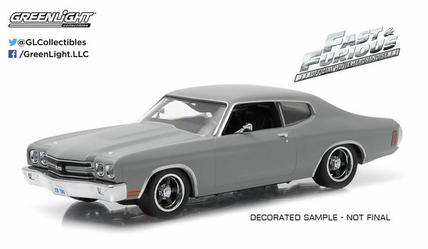 1:43 F&F Dom's 1970 Chevrolet Chevelle SS LMTD Fast & Furious Greenlight #86227