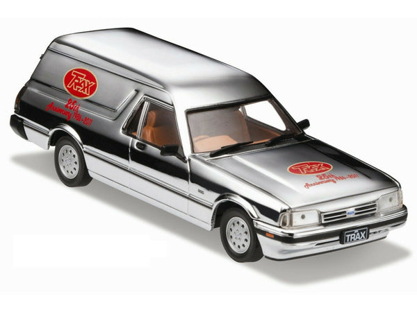 1:43 Trax 1984 Ford Falcon XF Panel Van Silver#TR76 Trax ModelSilver Anniversary