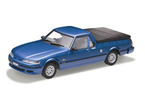 1:43 Scale 1996 Ford Falcon XH Utility –Tradesman Mauritius Blue #TR79B Trax