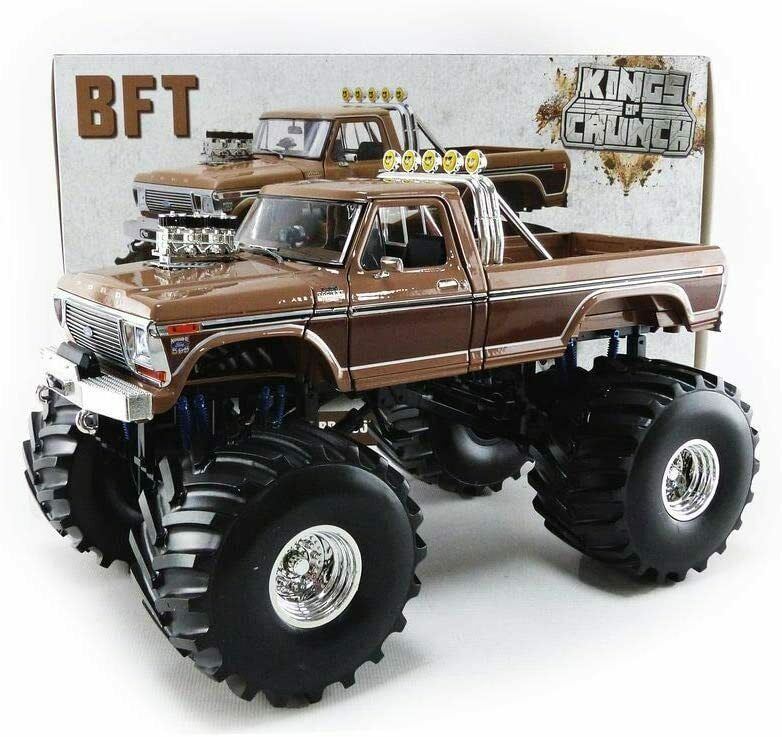 1:18 BFT Kings Of Crunch 1978 Ford F-350 Monster TrucK w/ 66-Inch Tires