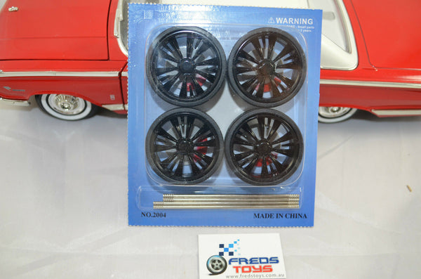 scale BK Wheels and Tyre set ( 4 pcs )