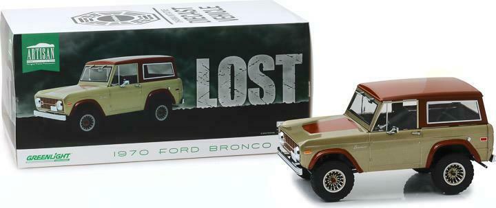 1:18  Artisan Collection Lost TV Series 1970 Ford Bronco Tan/Brown Greenlight