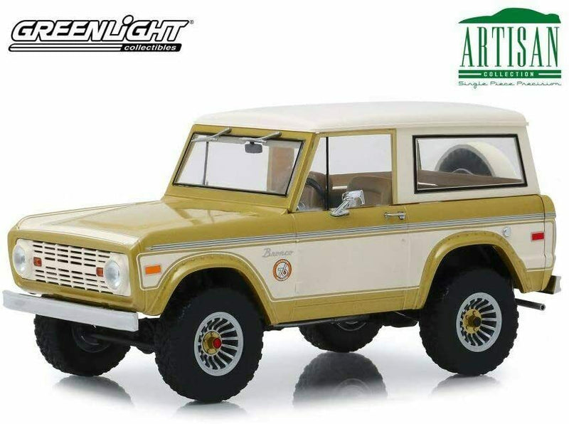 1:18 Scale 1976 Ford Bronco Colorado 76 Gold Rush