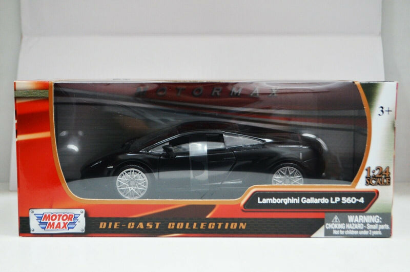 1:24 Scale LamborghinI Gellardo LP 560-4 Black Motor Max Diecast Model