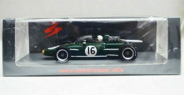 1:43 Scale Spark Brabham BT24 - Practice Italian GP #16  1967 #S5264 Model Car