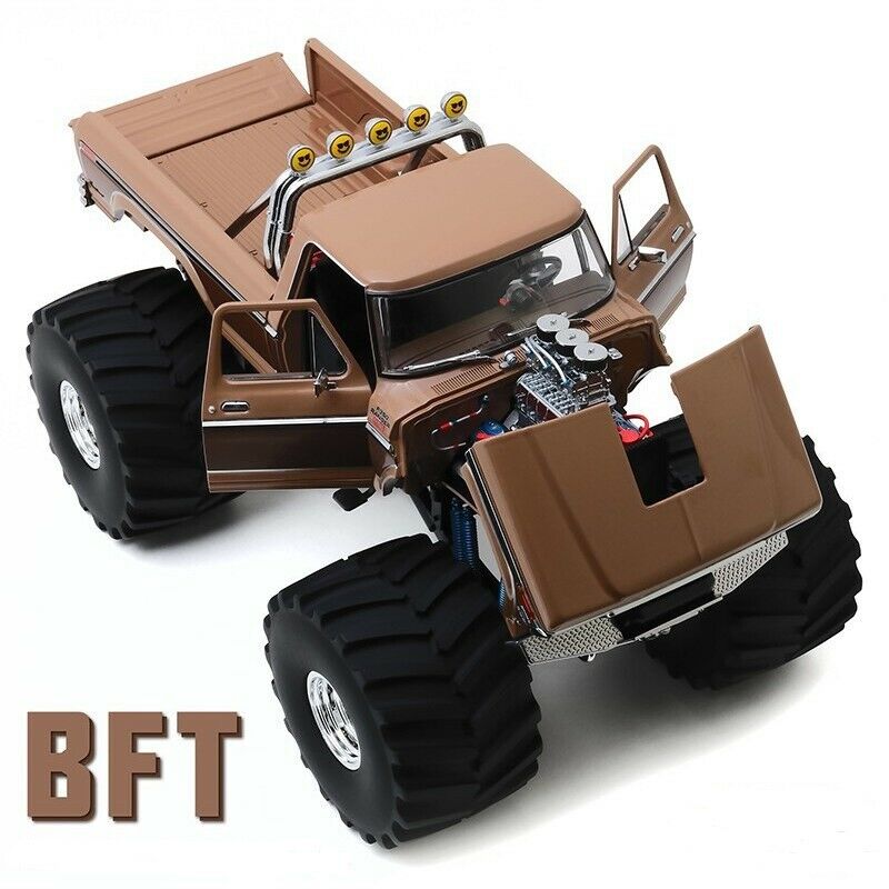 1:18 BFT Kings Of Crunch 1978 Ford F-350 Monster TrucK w/ 66-Inch Tires