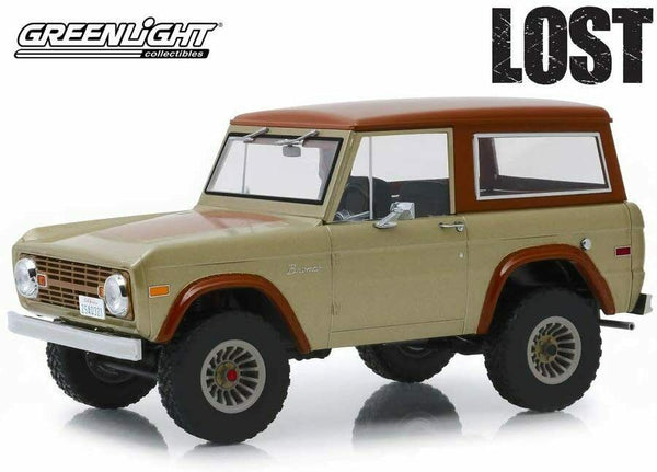 1:18  Artisan Collection Lost TV Series 1970 Ford Bronco Tan/Brown Greenlight