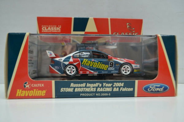 1:43 Russell Ingall's Year 2004 Stone Brothers Racing BA Ford Falcon#9 Havoline