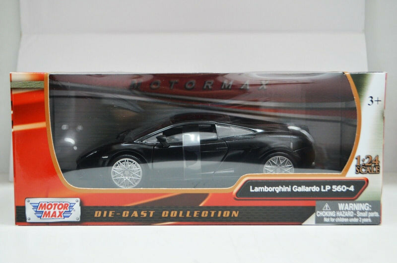 1:24 Scale LamborghinI Gellardo LP 560-4 Black Motor Max Diecast Model