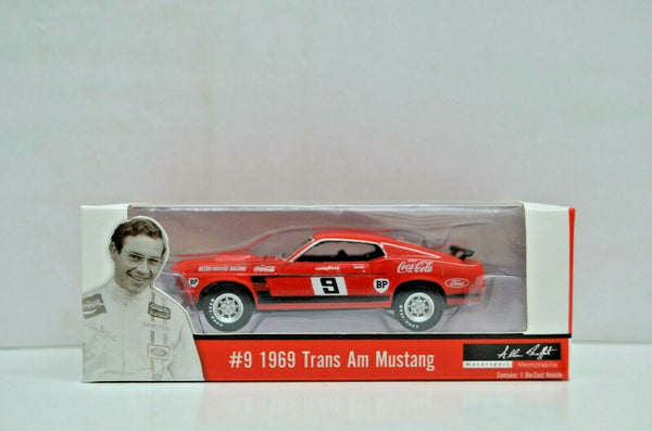 1:64 Scale Allan Moffat Racing #9 1969 Trans AM Mustang DDA Greenlight Diecast