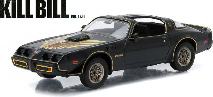 1:43 Kill Bill Vol. I & II 1979 Pontiac Firebird Trans AM Black Greenlight