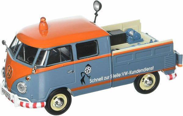 1:24 Volkswagen T1 Type 2 Crew Cab Schnell VW Series #79555 Motormax Diecast