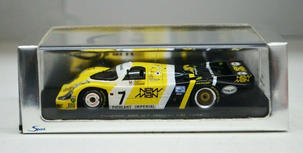 1:43 Scale Porsche 956 #7 Winner LM 1984 New Man Spark #S0998 Model Car