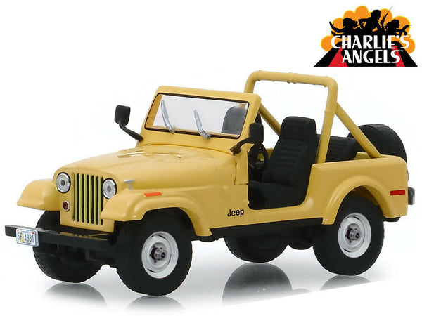 1:43 Scale Charlie's Angels Julie Rogers' 1980 Jeep CJ-5 Greenlight #86333