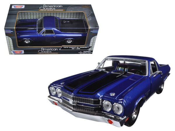 1:24 Chevrolet 1970 Chevy El Camino SS 396 - Motor Max American Classics 79347