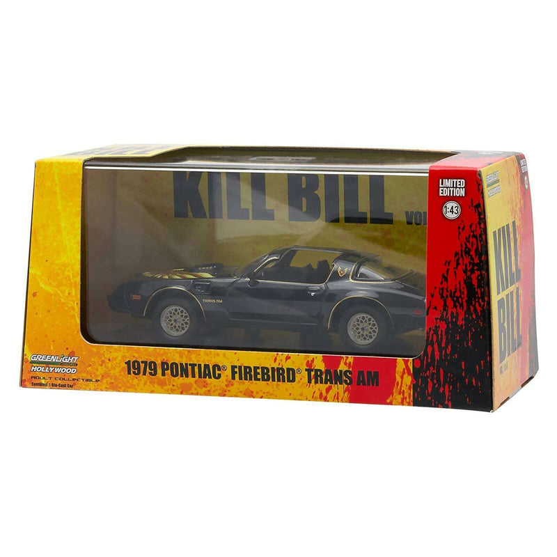 1:43 Kill Bill Vol. I & II 1979 Pontiac Firebird Trans AM Black Greenlight