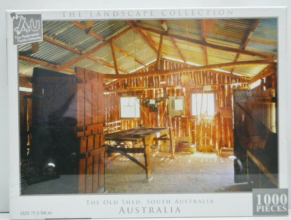 The Landscape Collection The Old Shed South Australia Australia Jigsaw Puzzle