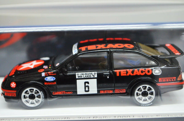 1:43 Spark Ford Sierra RS Cosworth #6 2nd Rally 1000 Lakes Finland 1987 Texaco