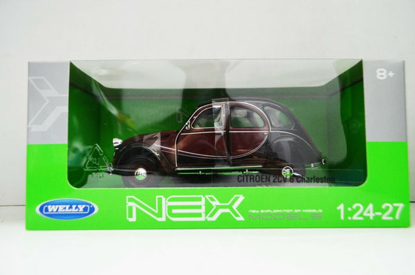 1:24 Scale Citroen 2CV 6 Charleston Welly NEX Models Diecast Model Car #24009W