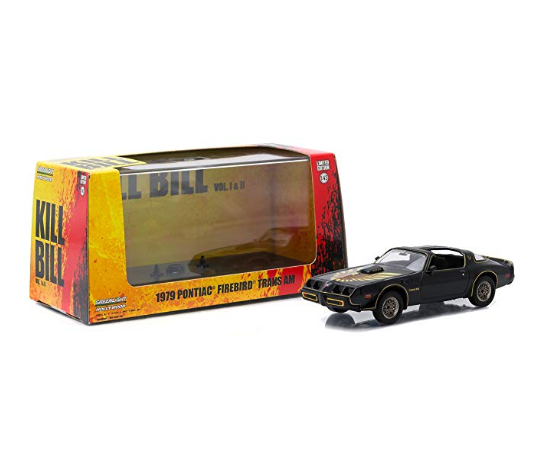 1:43 Kill Bill Vol. I & II 1979 Pontiac Firebird Trans AM Black Greenlight