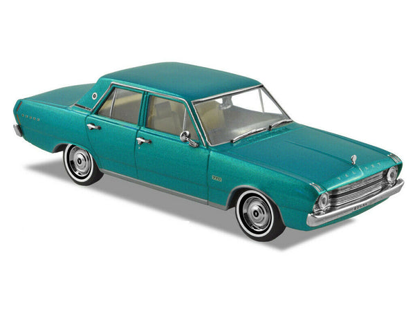 1:43 Chrysler VF Valiant Regal #TR91 Crystal Turquoise Metallic Trax Diecast