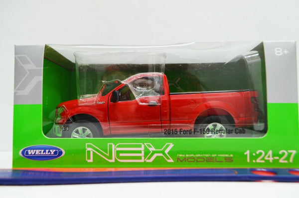 1:24 Scale 2015 Ford F-150 Regular Cab  #24063W Red Welly Collection Diecast