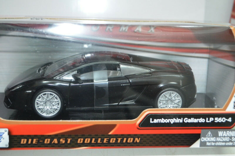 1:24 Scale LamborghinI Gellardo LP 560-4 Black Motor Max Diecast Model