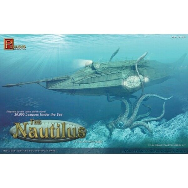 1:144 Pegasus Hobbies 9120 The Nautilus Submarine Multi-Colored Model Kit