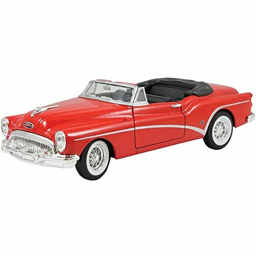 1:24 Scale 1953 Buick Skylark Red NEX Models Welly Diecast Model Car #24027W