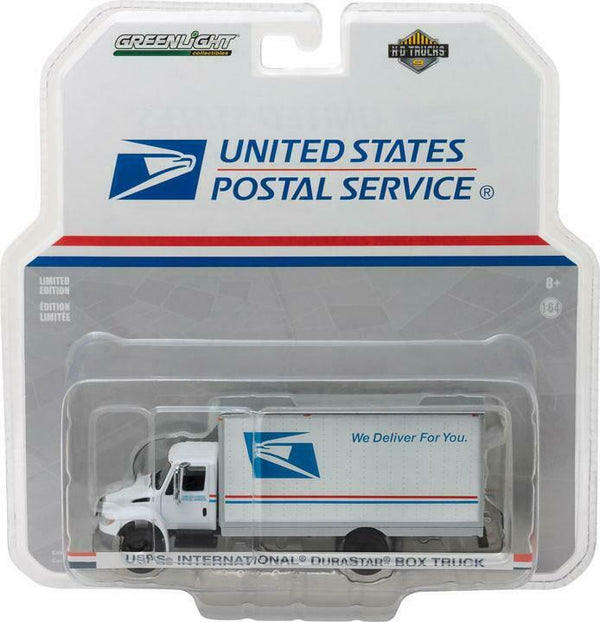 1:64 HD Trucks Series 9 USPS 2013 International Durastar Box Truck #33090-B