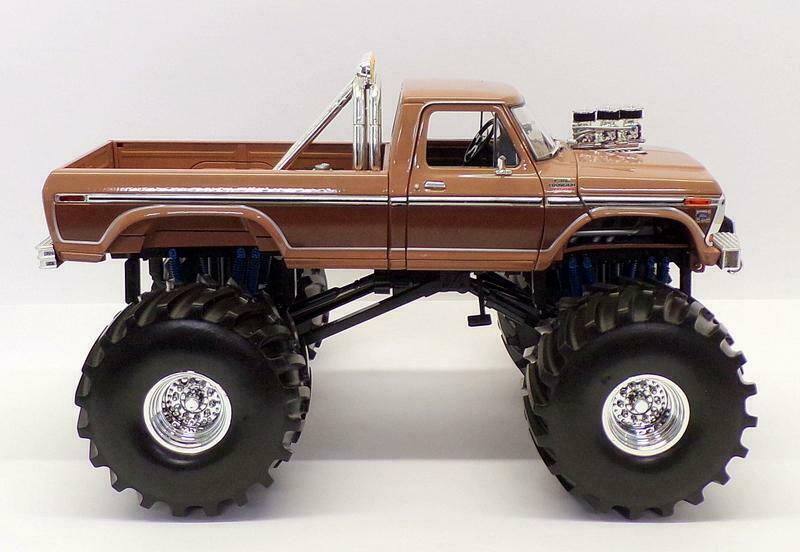 1:18 BFT Kings Of Crunch 1978 Ford F-350 Monster TrucK w/ 66-Inch Tires