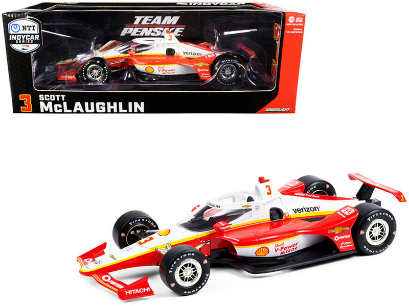 1:18 Greenlight Shell V-Power Team Penske #3 McLaughlin NTT Indy car #11103