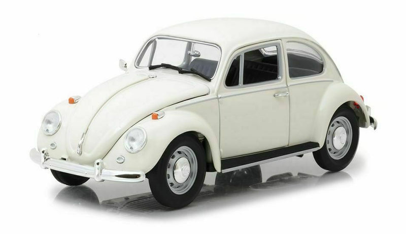 1:18 Scale 1967 Volkswagen Beetle VW White Greenlight Collectibles Diecast