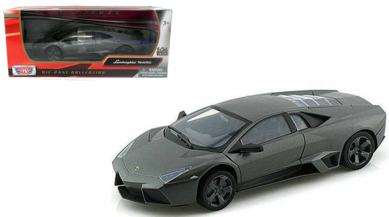 1:24 Scale Lamborghini Reventon Grey Motor Max Diecast Model Car