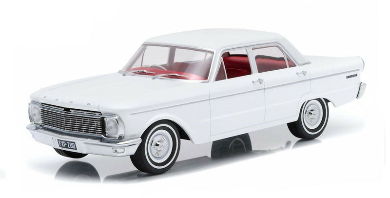 1:18 1965 XP Falcon Sedan White Sealed Body 50th Anniversary Ltd Greenlight